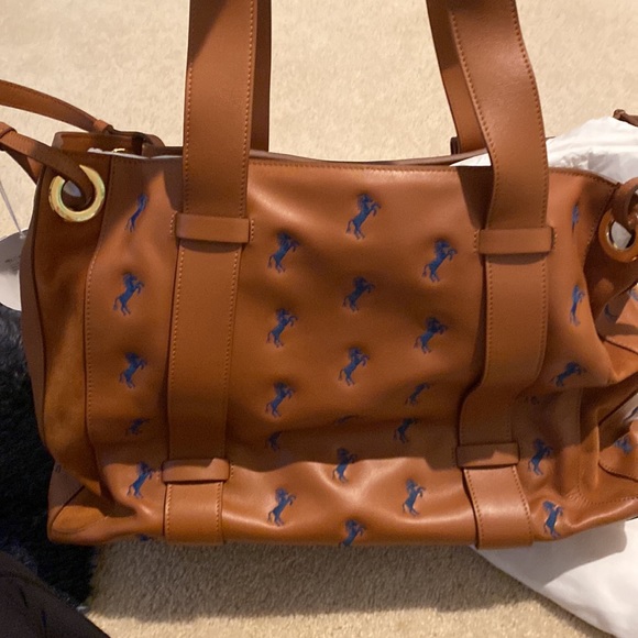 Chloe Brown Leather Tote NWT - Picture 5 of 16
